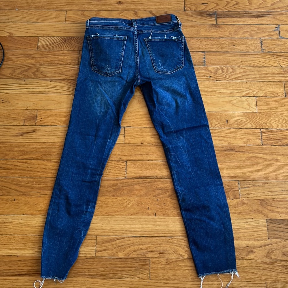 Zara women mid indigo skinny jeans - Picture 4 of 4